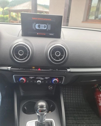 Audi A3 cena 63999 przebieg: 122376, rok produkcji 2015 z Lubomierz małe 106